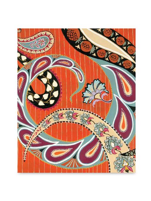 multicolor frameless canvas ethnic art - 1238900 - Standard Image - 1