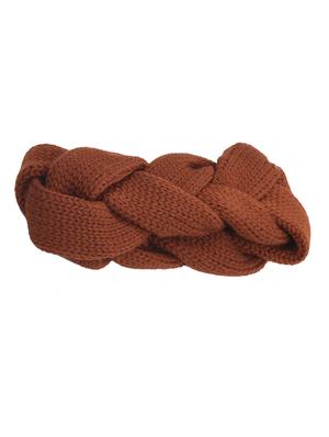 brown acrylic casual muffler - 12391864 - Standard Image - 2