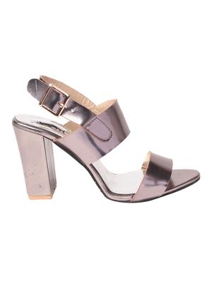 metallic back strap sandal - 12391914 - Standard Image - 2