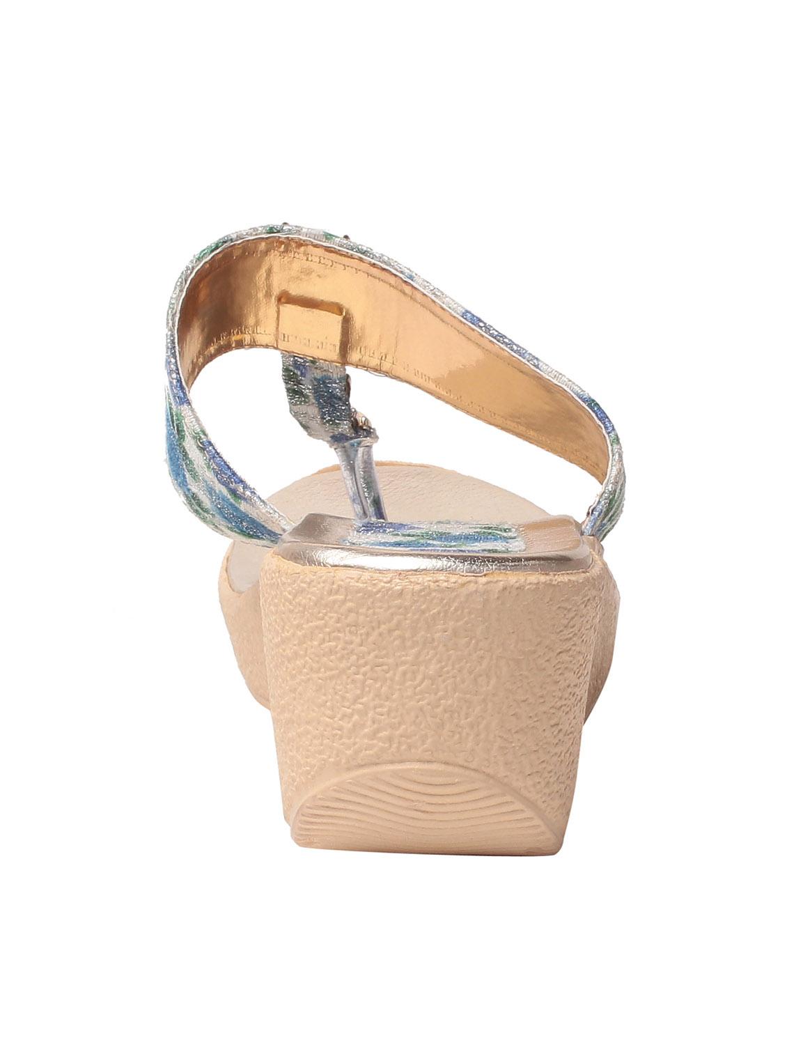 blue synthetic wedge - 12391925 - Zoom Image - 3