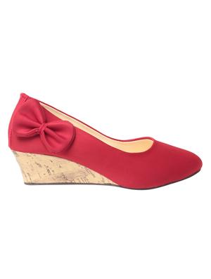 red synthetic wedge - 12391934 - Standard Image - 2