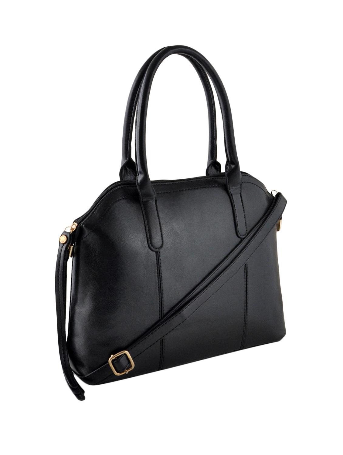 black leatherette handbag, sling, pouch and key holder (set of 4) - 12392000 - Zoom Image - 7