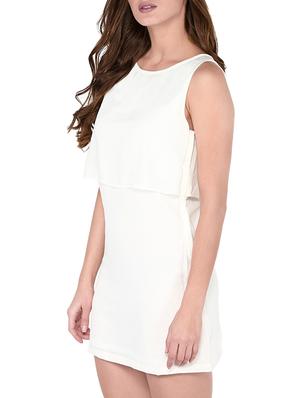 white cotton dress - 12398787 - Standard Image - 2