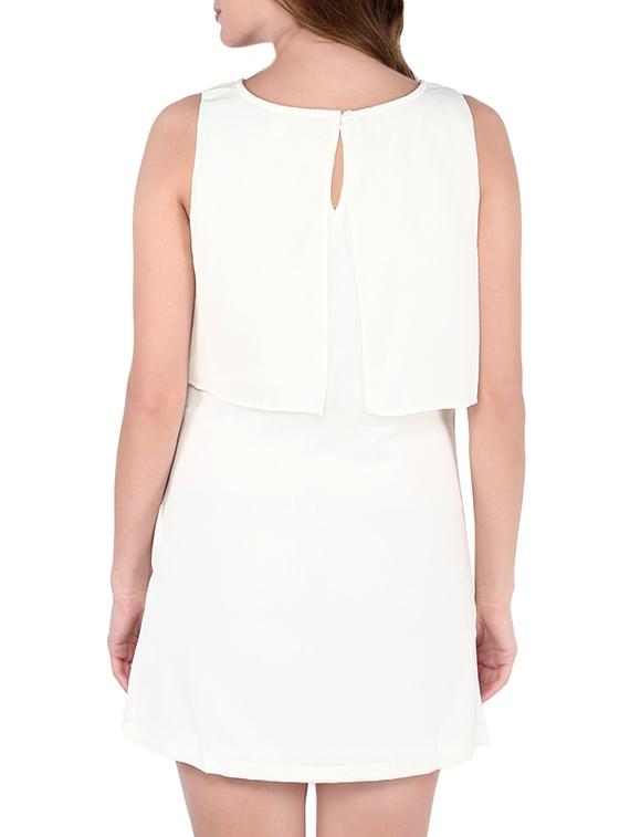 white cotton dress - 12398787 - Zoom Image - 3