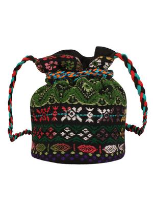 multi colored cotton potli with potli - 12403121 - Standard Image - 2