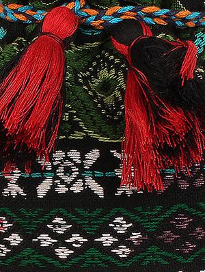 multi colored cotton potli with potli - 12403121 - Standard Image - 4