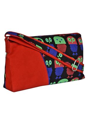 multi printed canvas sling bag - 12403134 - Standard Image - 5
