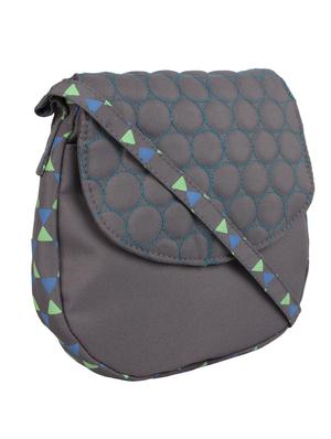 grey polyester sling bag - 12403145 - Standard Image - 5