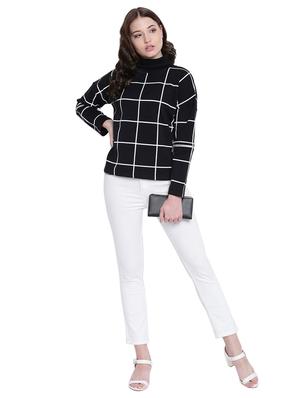 black fleece stylized sleeves pullover - 12403230 - Standard Image - 5
