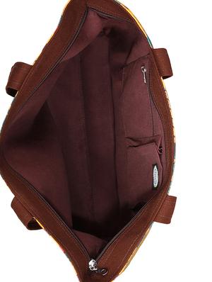 multi printed canvas tote - 12403587 - Standard Image - 3
