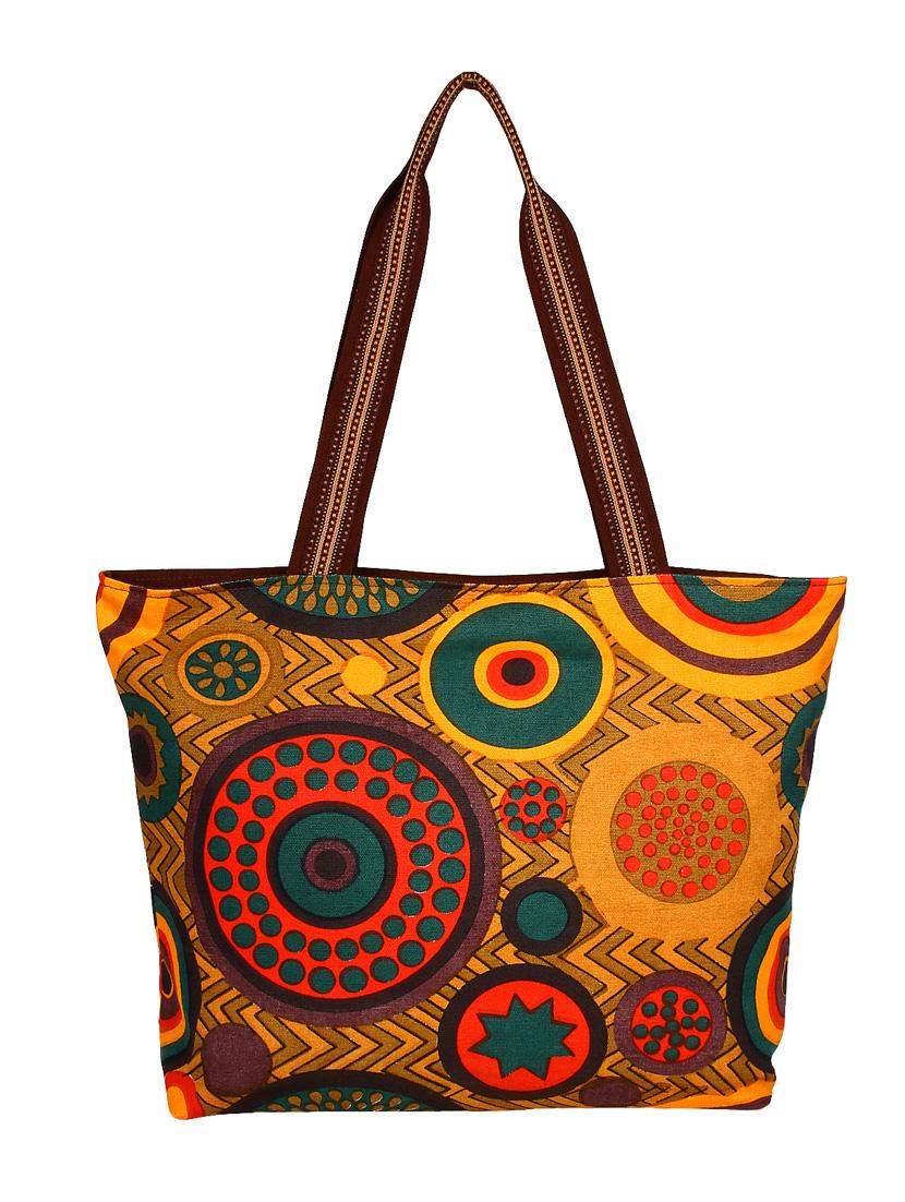 multi printed canvas tote - 12403587 - Zoom Image - 2