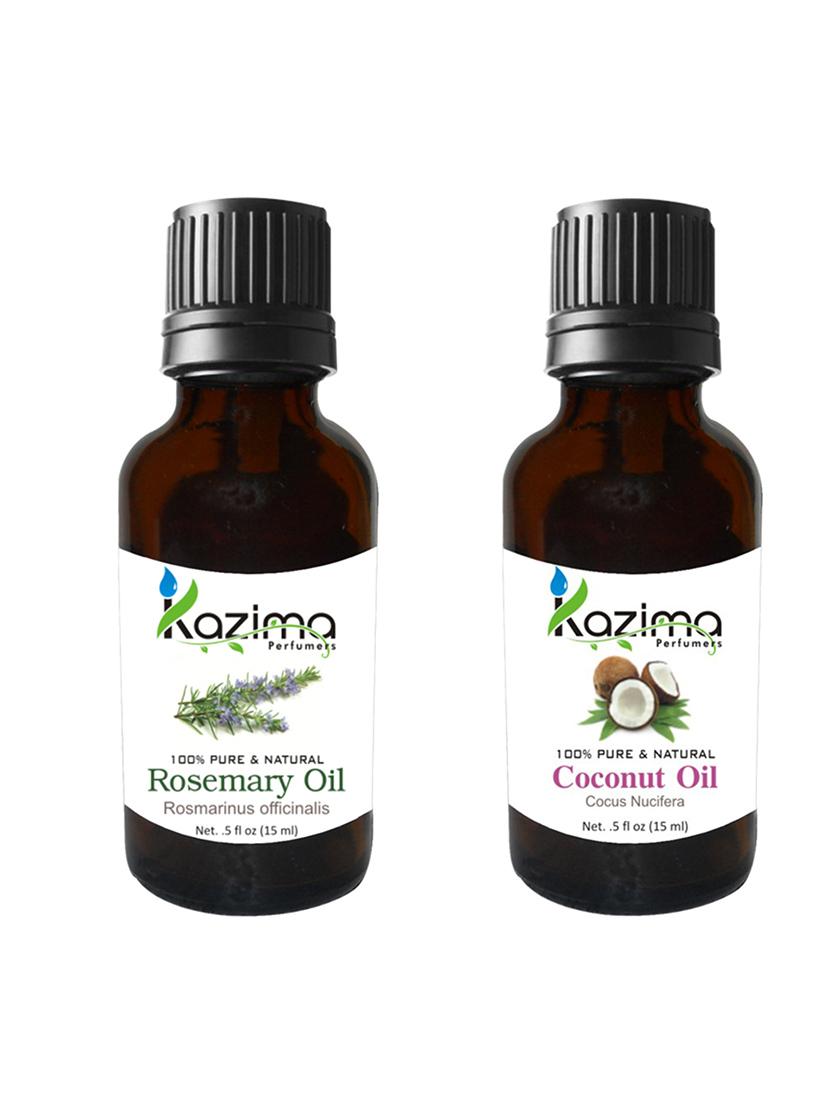 combo set of coconut cold pressed oil and rosemary essential oil ( each products 15ml ) - 12415508 - Zoom Image - 1