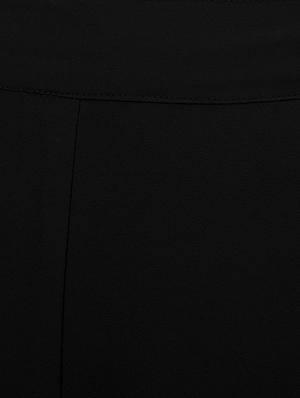 black polyester palazzos - 12440949 - Standard Image - 4