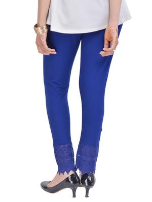 blue cotton leggings - 12444084 - Standard Image - 3