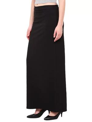 black polyester pencil skirt - 12462083 - Standard Image - 2