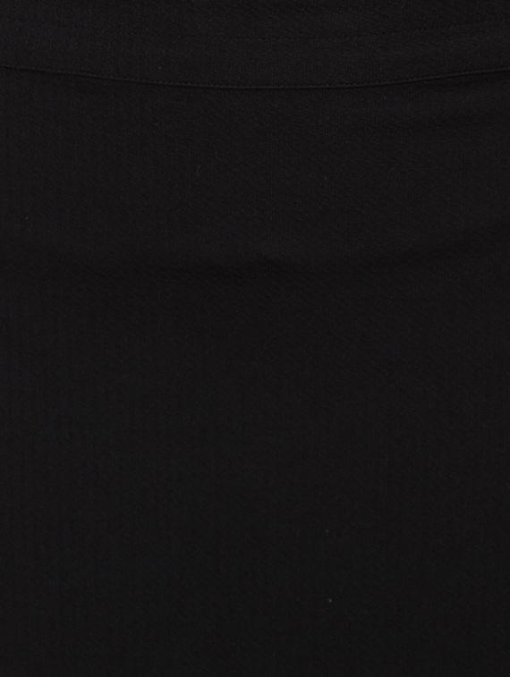 black polyester pencil skirt - 12462083 - Zoom Image - 4