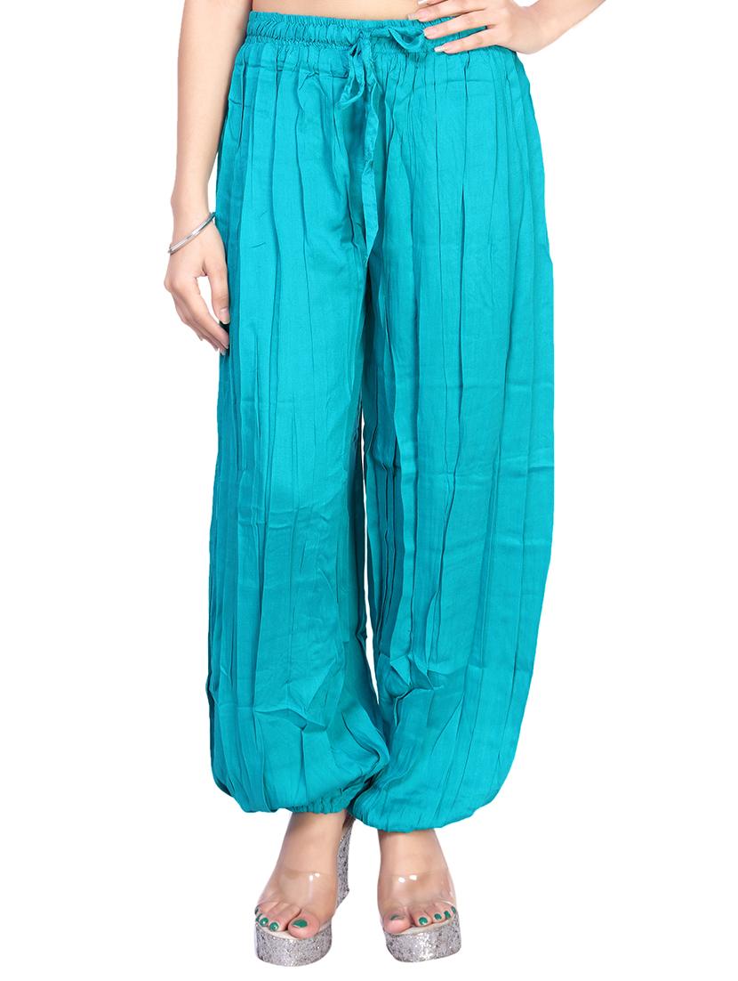 light blue cotton salwar - 12462685 - Zoom Image - 1