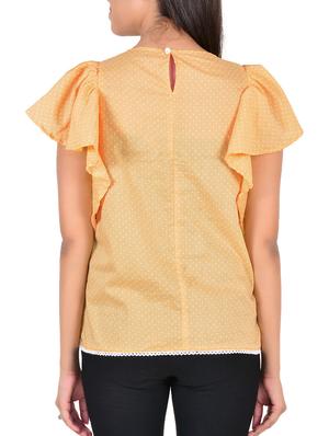 orange cotton top - 12472676 - Standard Image - 3