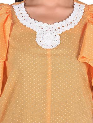 orange cotton top - 12472676 - Standard Image - 4