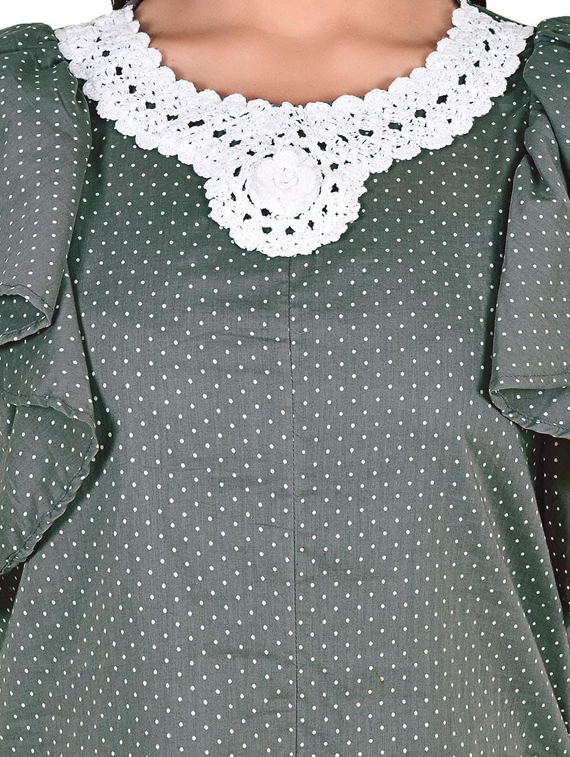 grey cotton top - 12472677 - Zoom Image - 4