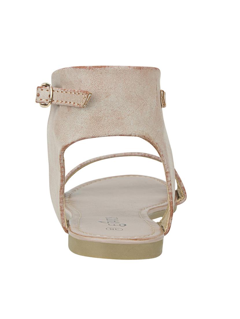 nude ankle strap sandal - 12475429 - Zoom Image - 3