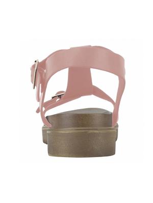 pink ankle strap sandal - 12475431 - Standard Image - 3