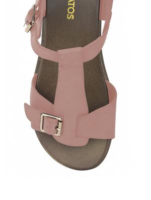 pink ankle strap sandal - 12475431 - Standard Image - 4