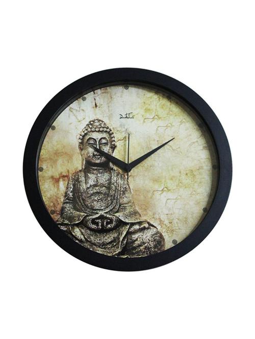 stone buddha wall clock - 12481153 - Standard Image - 1