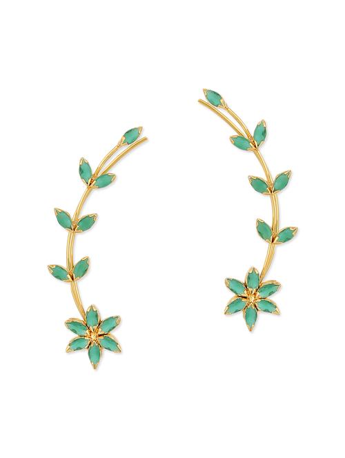 green gold plated necklace - 12482256 - Very Small Image - 1