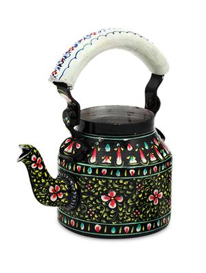 black painted aluminium tea kettle - 1250359 - Standard Image - 5
