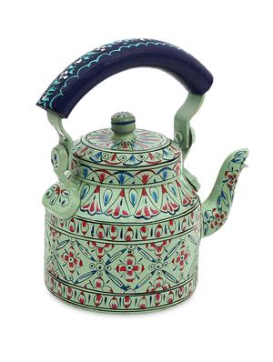 pastel green painted tea kettle - 1250361 - Standard Image - 2