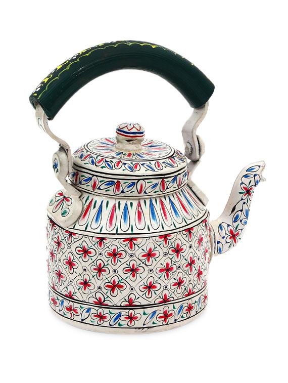 white painted aluminium tea kettle - 1250370 - Zoom Image - 2