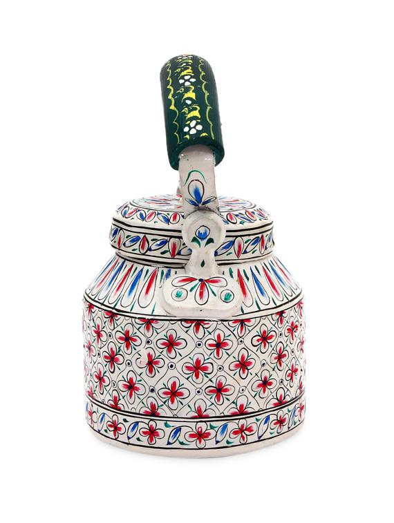 white painted aluminium tea kettle - 1250370 - Zoom Image - 3