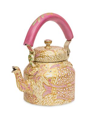multicoloured hand painted tea set - 1250431 - Standard Image - 6