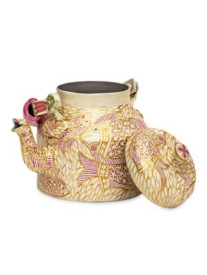 multicoloured hand painted tea set - 1250431 - Standard Image - 9