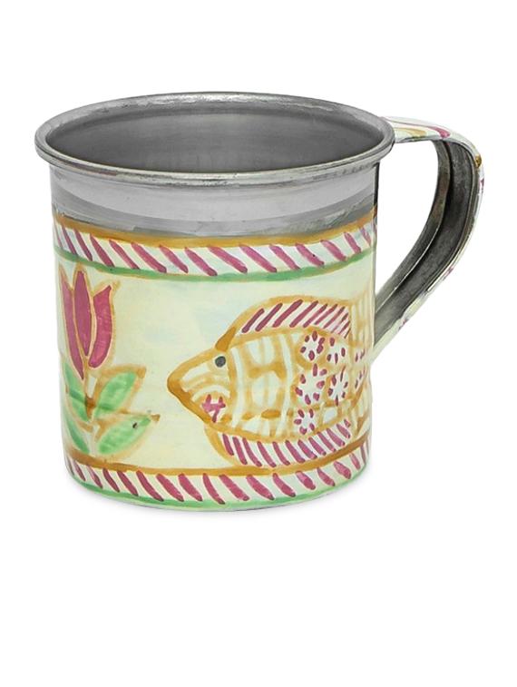 multicoloured hand painted tea set - 1250431 - Zoom Image - 11