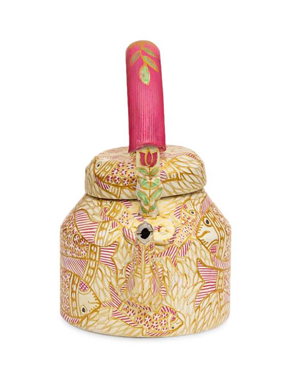 multicoloured hand painted tea set - 1250431 - Zoom Image - 7