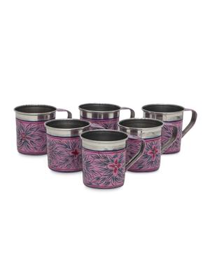 mauve painted tea set - 1250437 - Standard Image - 12