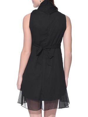 black chiffon dress - 12506981 - Standard Image - 3