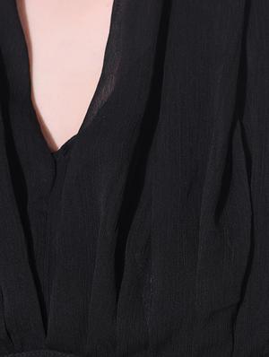 black chiffon dress - 12506981 - Standard Image - 4