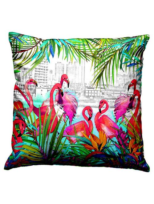 bianca swan abstract cushion cover - 12507114 - Standard Image - 1