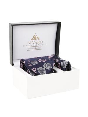 black & pink polyester tie - 12523194 - Standard Image - 4