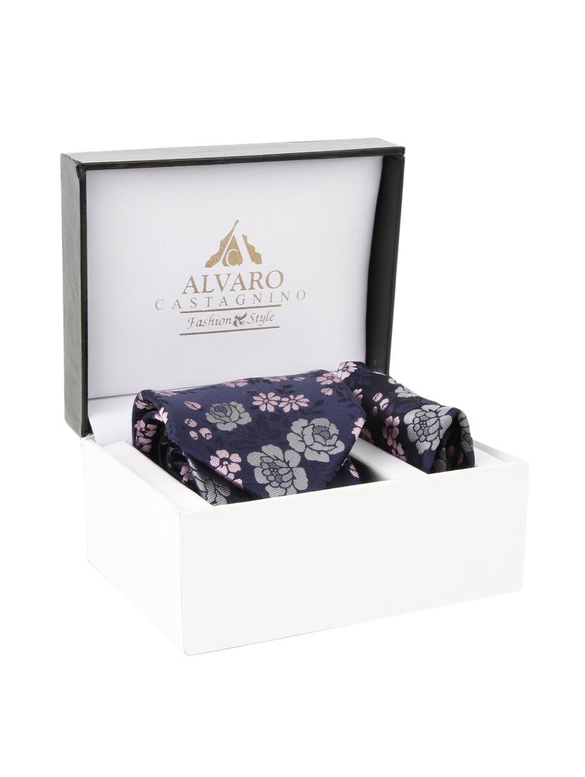 black & pink polyester tie - 12523194 - Zoom Image - 4