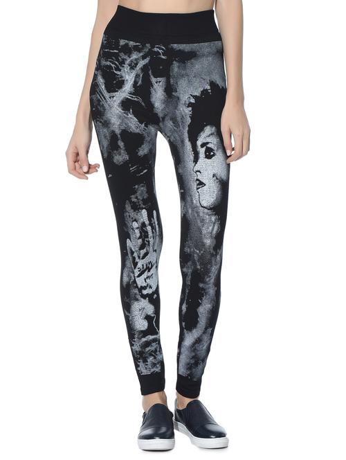 black woollen jegging - 12543245 - Standard Image - 1