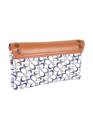 multi leatherette printed sling clutch - 12552914 - Standard Image - 2