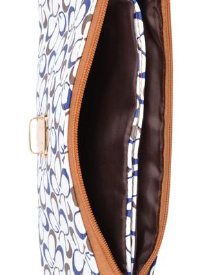 multi leatherette printed sling clutch - 12552914 - Standard Image - 3