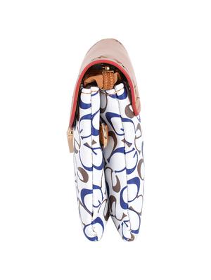 multi leatherette printed sling clutch - 12552914 - Standard Image - 4
