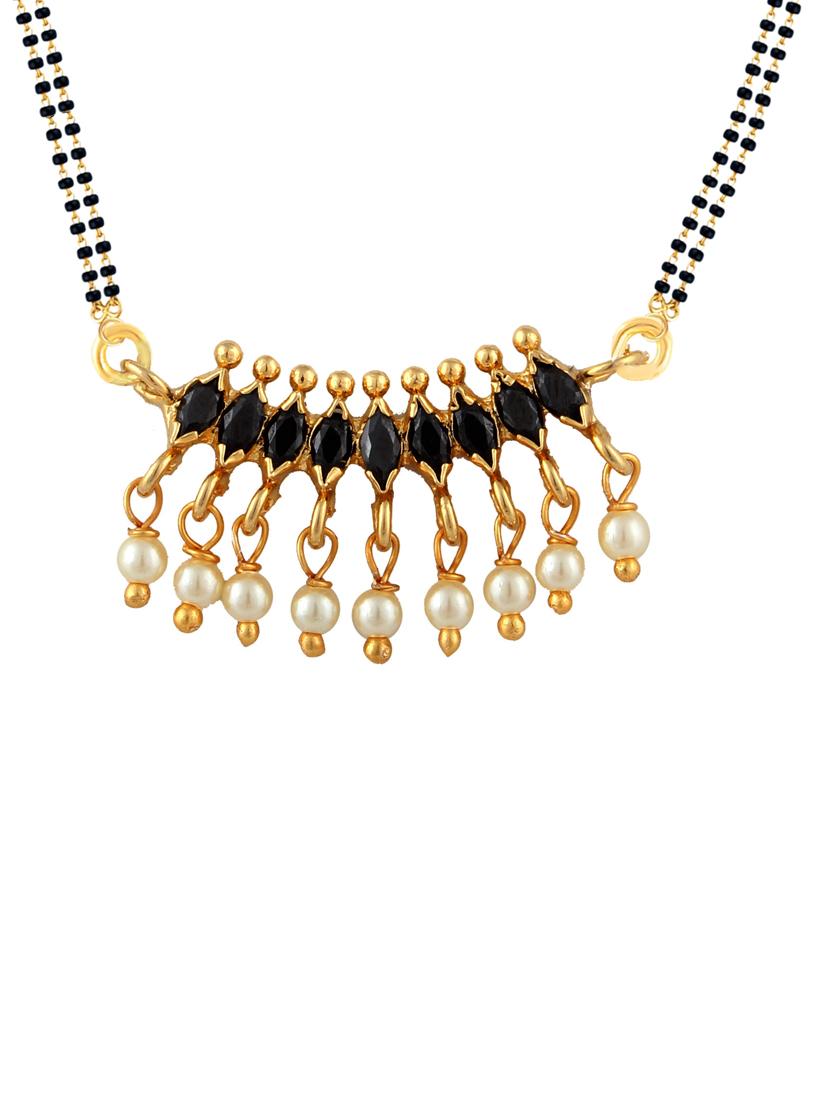 black gold plated pendant - 12553224 - Zoom Image - 1