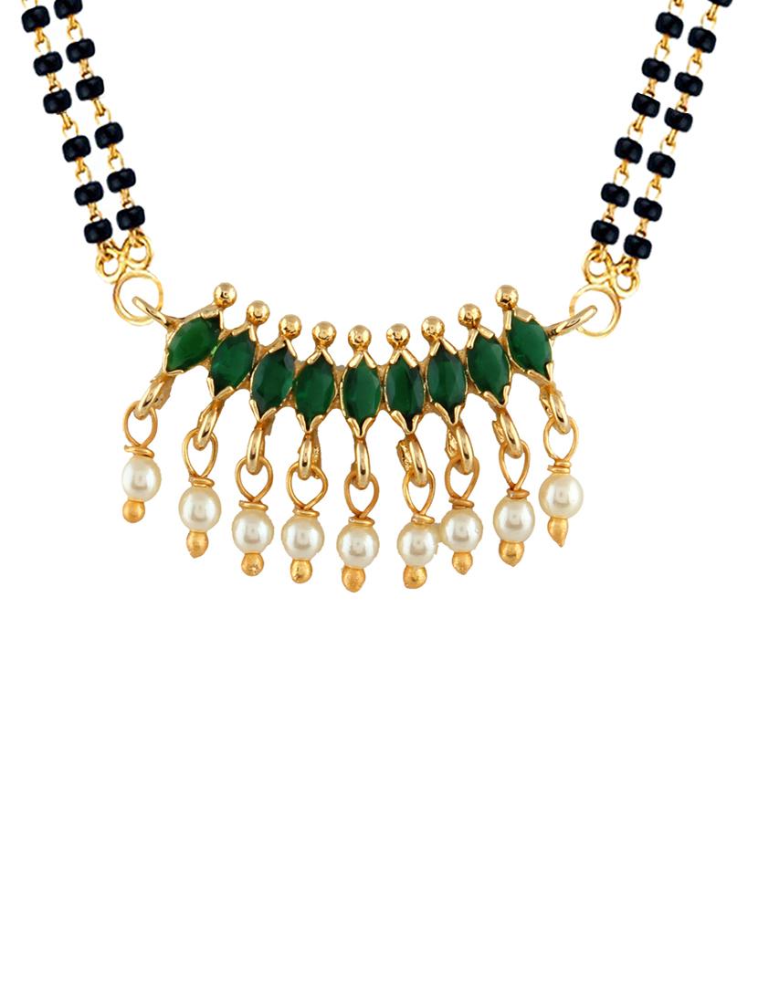 green gold plated pendant - 12553225 - Zoom Image - 1