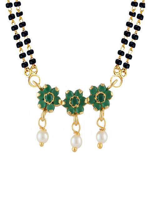 green gold plated pendant - 12553228 - Standard Image - 1